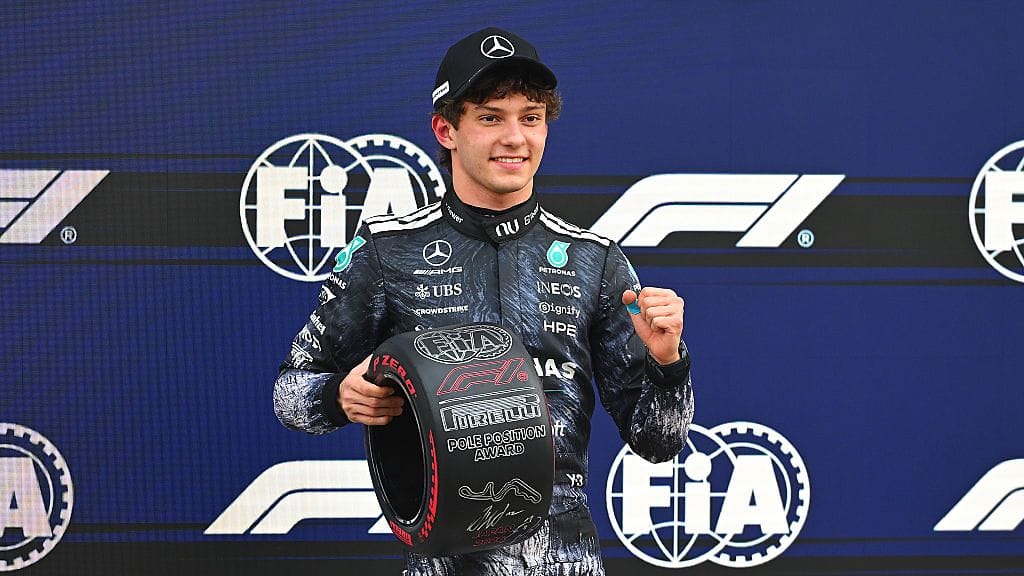 Kimi Antonelli otti toisen voittonsa putkeen.