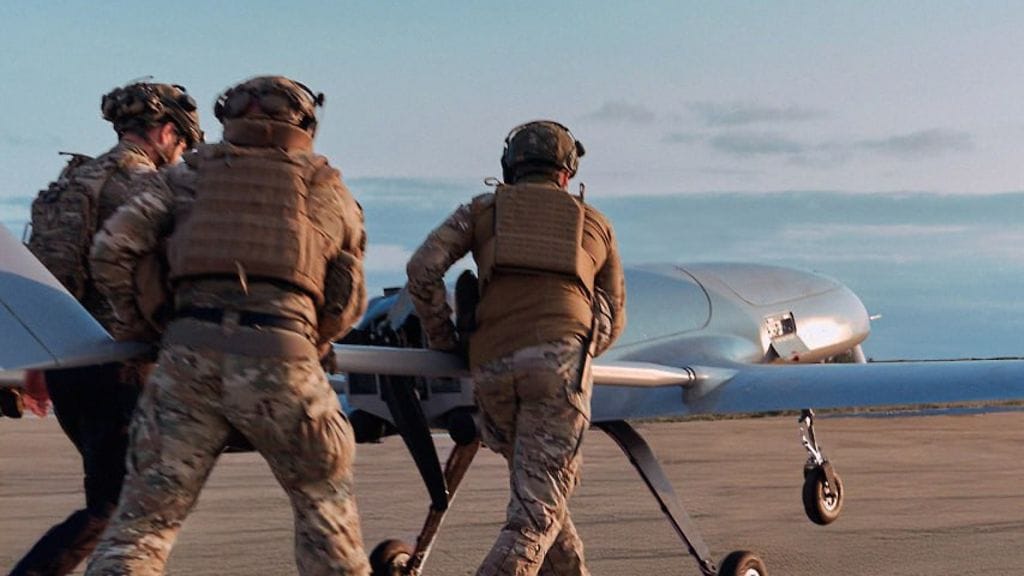 Kuvassa AN-196 Liutyi -drooni. Kuvituskuva.