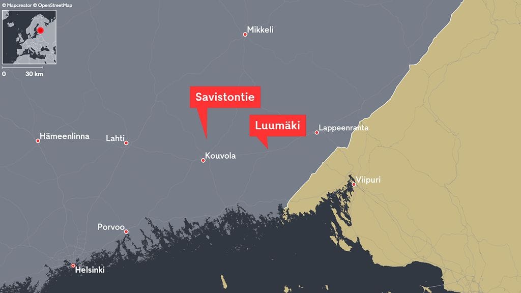 2903, Luumäki, Savistontie