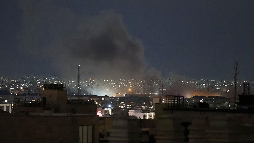 Kuvituskuva Teheranista 28. maaliskuuta 2026.