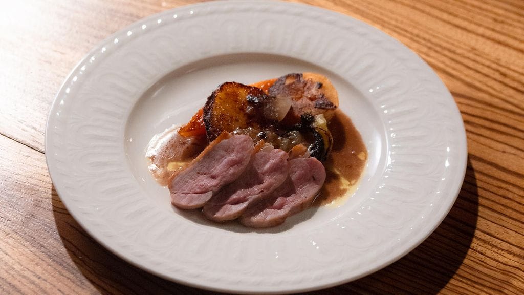 MasterChef: Ankanrintaa, Juures fondant & Punaviinikastike – Alexin resepti