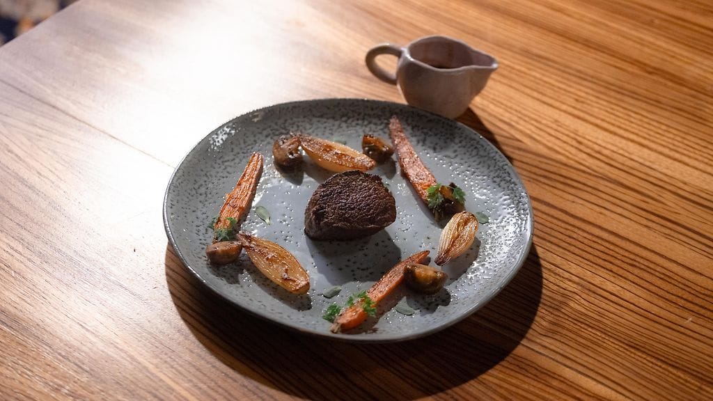 MasterChef: Petit tender, paahdettuja vihanneksia, Diane-kastike – Marin resepti