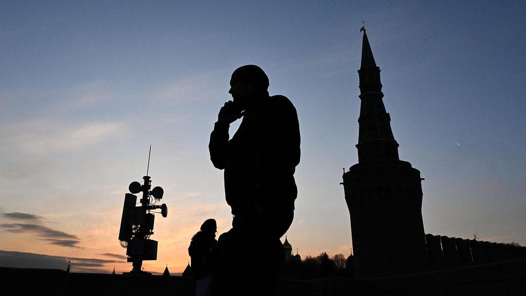 Venäjän pääkaupungissa Moskovassa on kärsitty maaliskuun aikana laajoista katkoista verkkoyhteyksissä. Kuvituskuva.