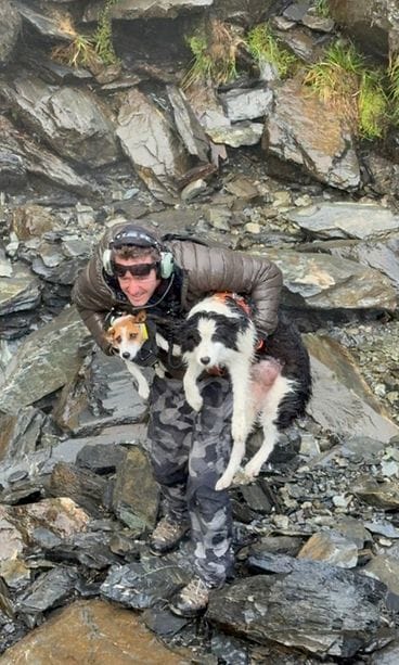 Molly-koira pelastettiin erämaasta Uudessa-Seelannissa. 4