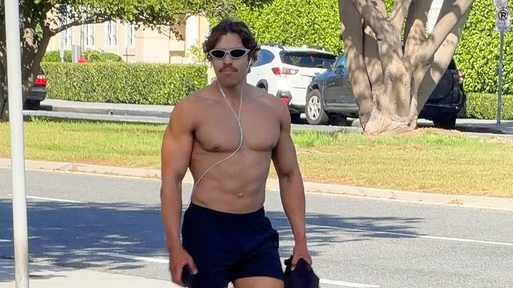 Joseph Baena debytoi vastikään kehonrakennuksessa.