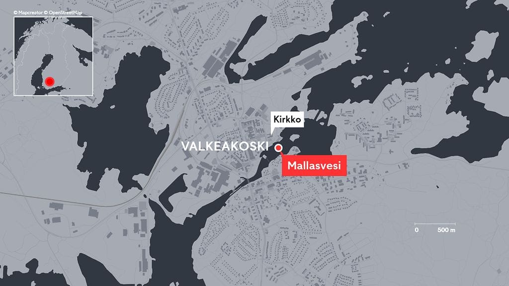 Poliisi sai 28. maaliskuuta tehtävän, että kaksi elotonta henkilöä oli vedessä Mallasvedessä Valkeakoskella.