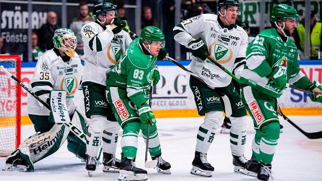 Färjestad ja Rögle ovat pelanneet värikkään puolivälieräsarjan. Färjestad-vahti Melker Thelin on otettu vaihtoon kahdessa ottelussa.
