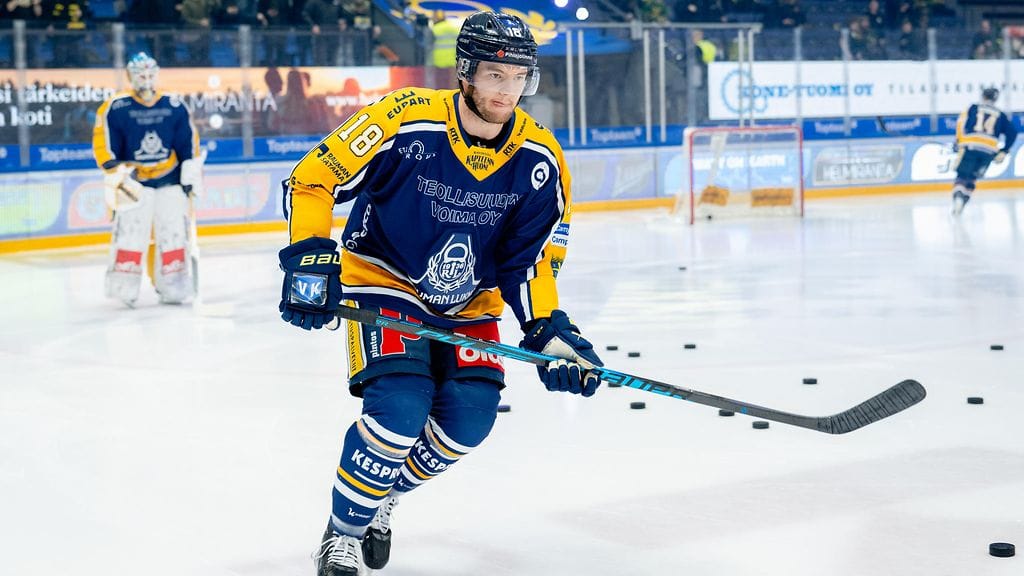 Steven Jandric ehti pelata Raumalla kaksi ja puoli kautta.