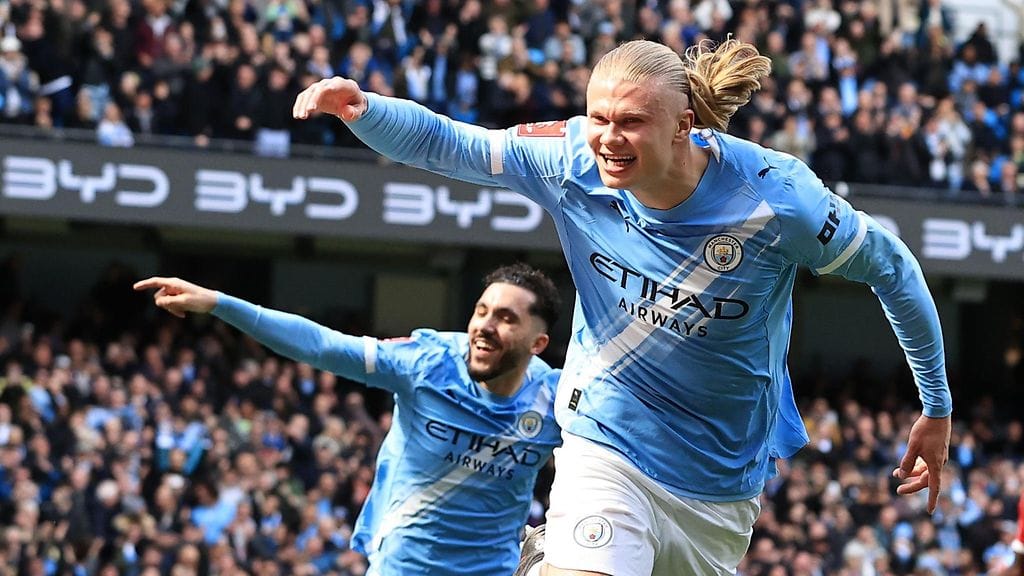 Manchester Cityn Erling Haaland mässäili maaleilla Liverpoolia vastaan.