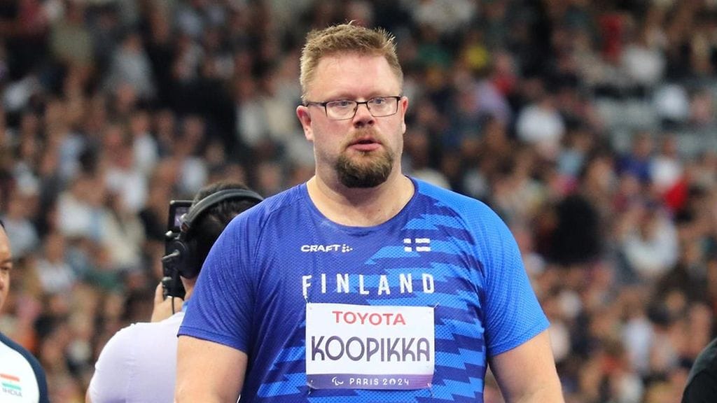 Teijo Kööpikkä kuvattuna Pariisin paralympialaisissa syyskuussa 2024.