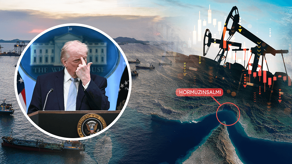 Trump sanoi, ettei Yhdysvallat päästä iranilaisia aluksia Hormuzinsalmen läpi