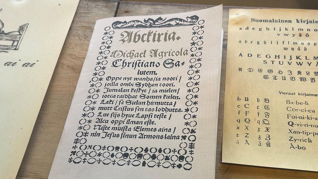 abckiria, Mikael Agricola