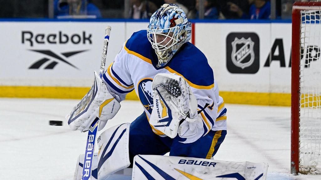 Ukko-Pekka Luukkonen torjui jälleen yhden voiton Buffalo Sabresille.