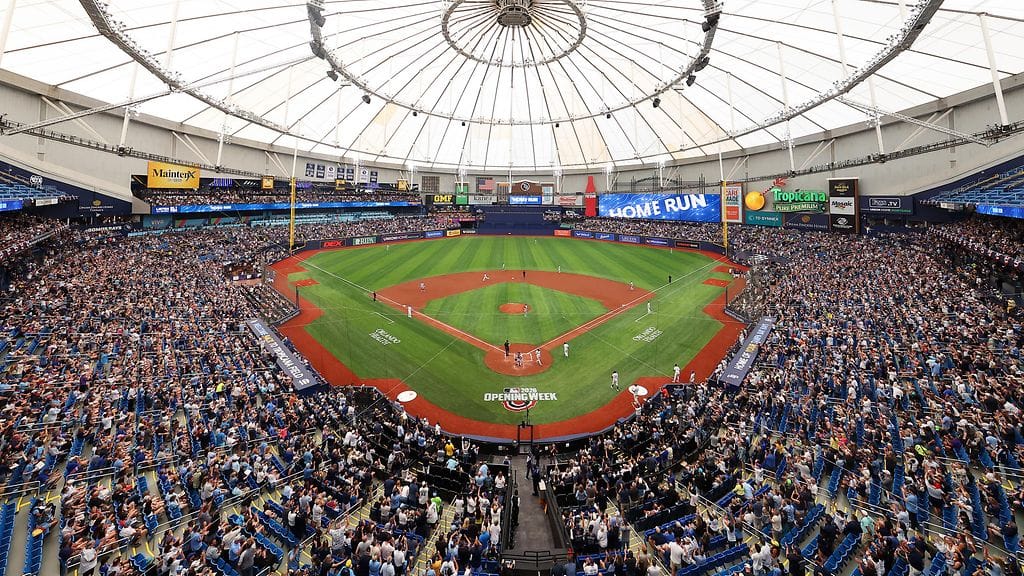 Huomiota herättänyt episodi tapahtui Tropicana Field -stadionilla Tampa Bay Raysin ja Chicago Cubsin välisessä MLB-ottelussa.