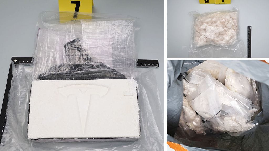 Kuvaa poliisin takavarikosta.