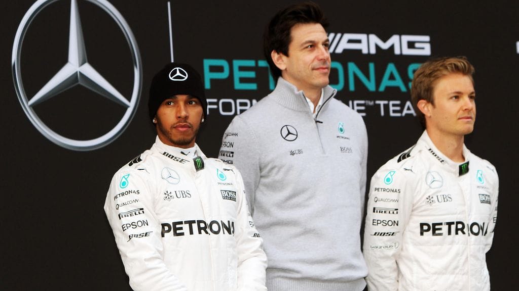 Hamilton Wolff Rosberg