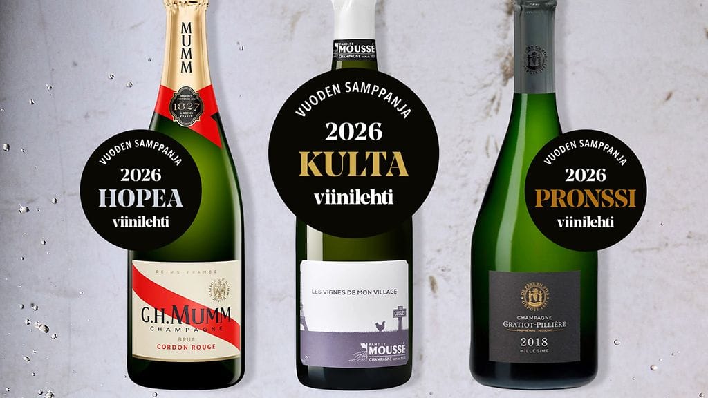 Vuoden samppanjat 2026