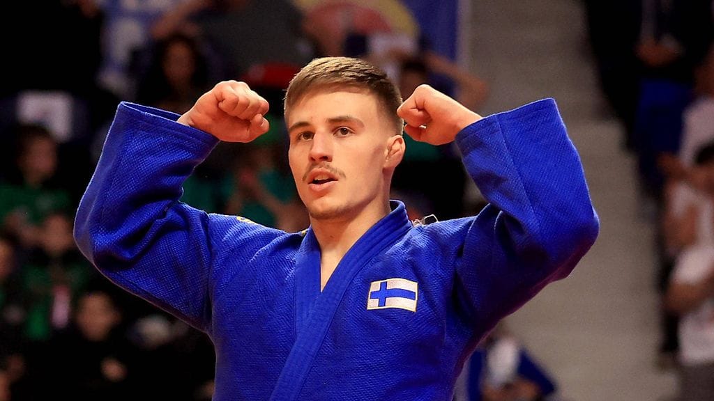 Luukas Saha saavutti judon 66-kiloisten luokan EM-hopeaa.