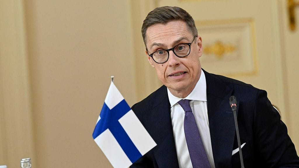 Presidentti Stubb 26. maaliskuuta.