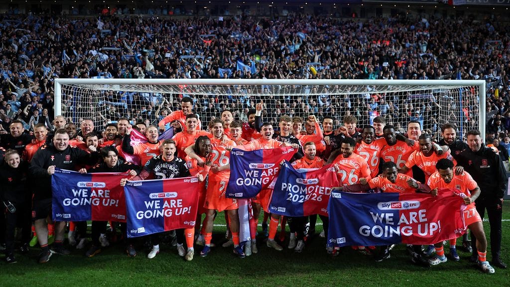 Coventry City varmisti nousunsa Valioliigaan.
