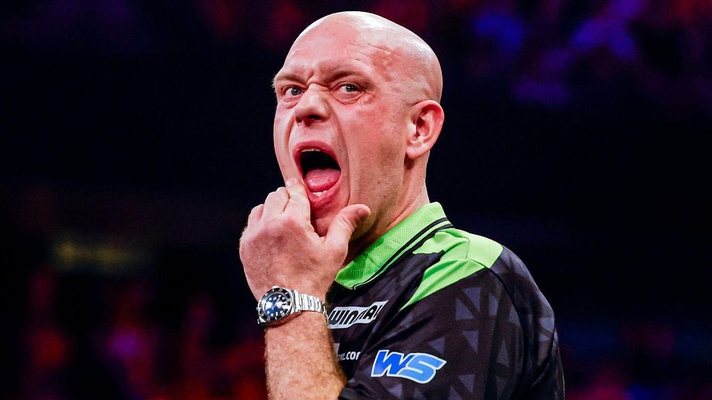 Michael van Gerwen ei rankinglistoja halua tuijotella.
