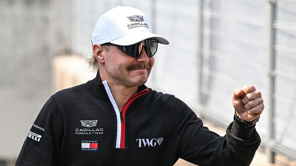 Valtteri Bottas oli vauhdissa.