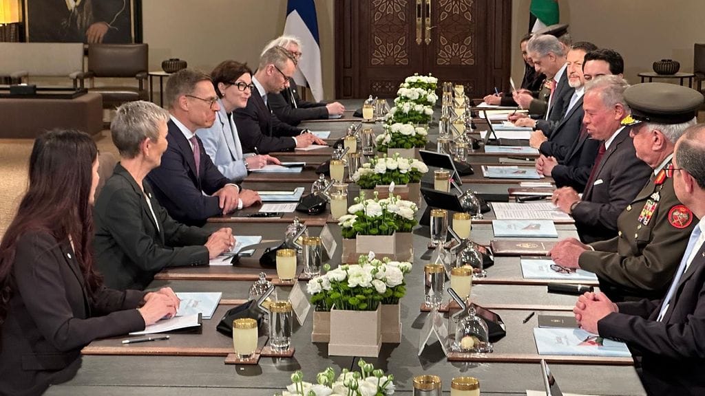 Jordanian kuningas Stubb