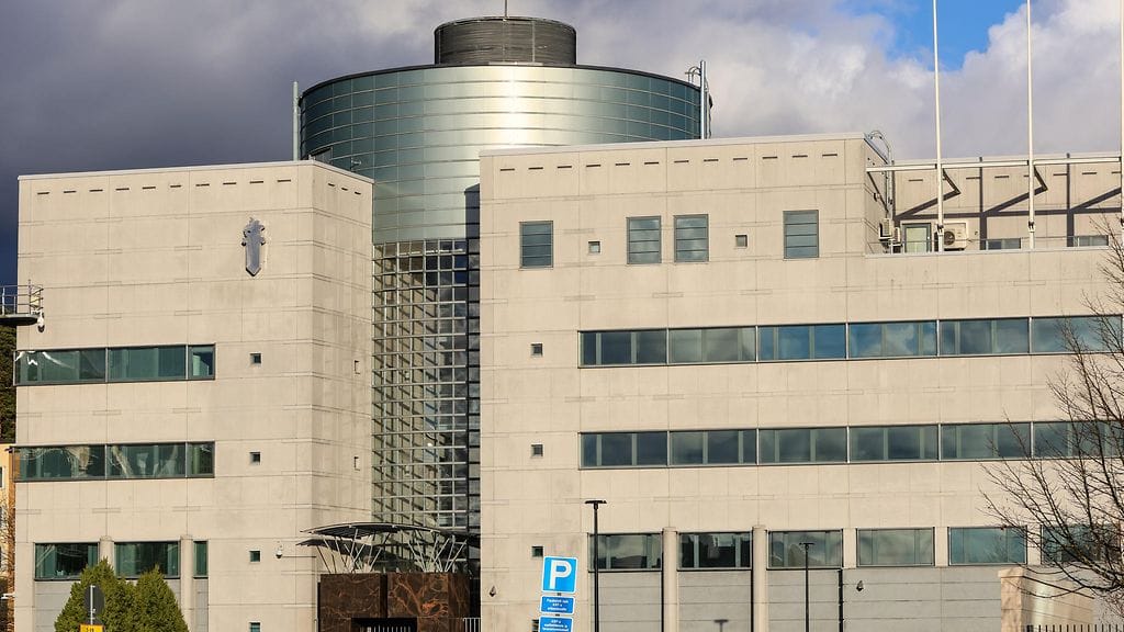 Keskusrikospoliisin rakennus Vantaalla.
