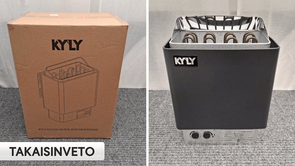 Tuote on toimitettu puuttellisin asennustarvikkein.