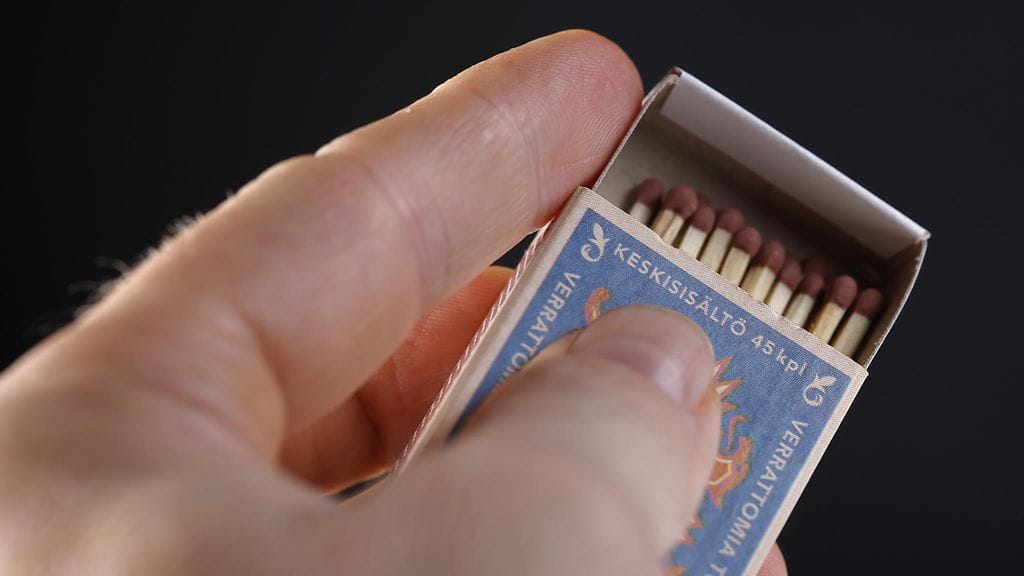 Tulitikkuleikeillä voi olla synkkä lopputulos.