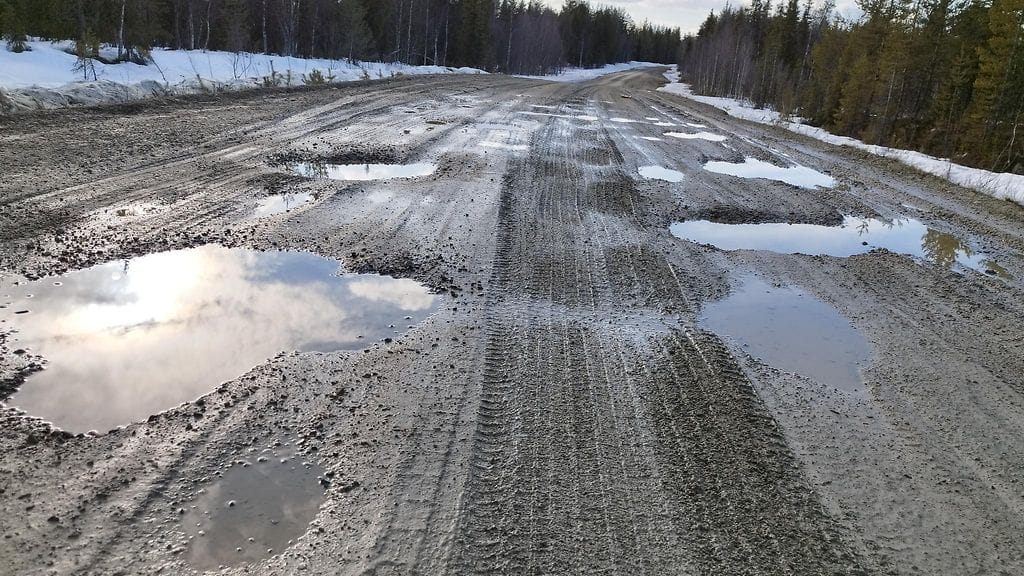 Suomen surkein tie Ounasjoentie