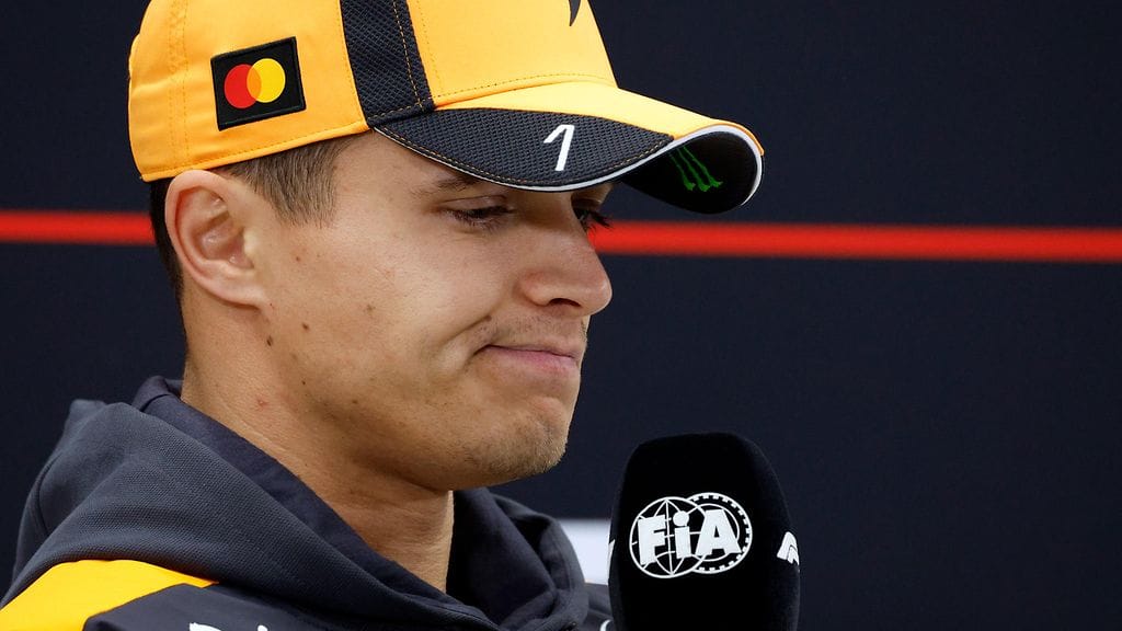 Lando Norris esiintyy yleensä vapautuneesti median edessä, mutta alkuviikon haastattelu Guardianin kanssa sai kiusallisia piirteitä.