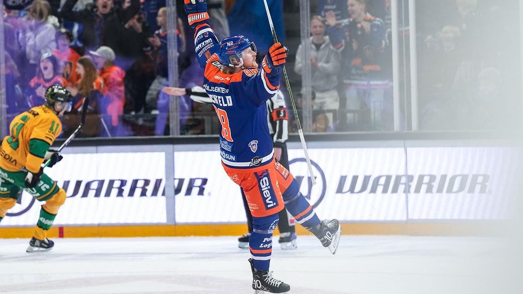 Joachim Blichfeld iski välieräsarjan ensimmäisen maalinsa 3. ottelussa.