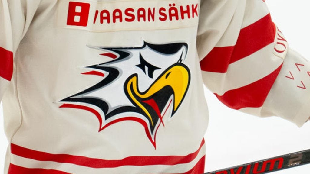 Kuvituskuvassa vaasalainen kotkalogo.