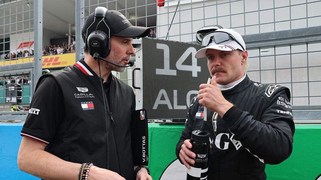 Valtteri Bottas yrittää viedä Cadillacia askel kerrallaan lähemmäs kärkeä.