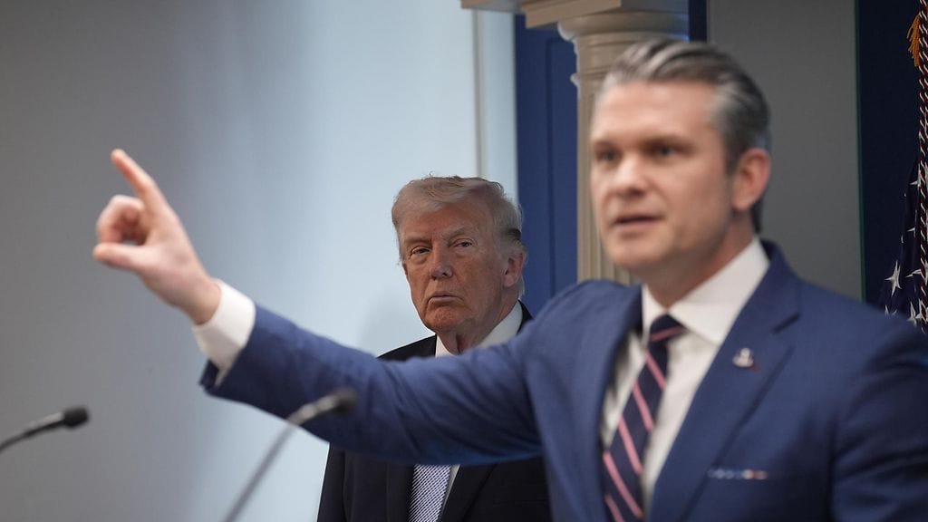 Trump Hegseth AOP