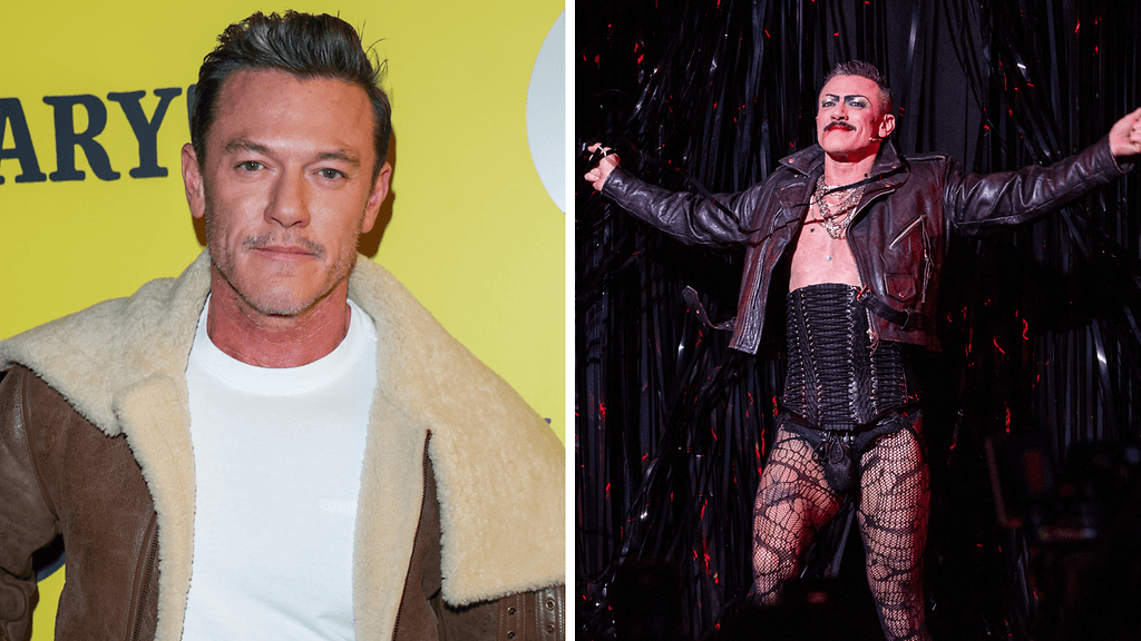 Luke Evans nähdään tohtori Frank-N-Furterin roolissa.