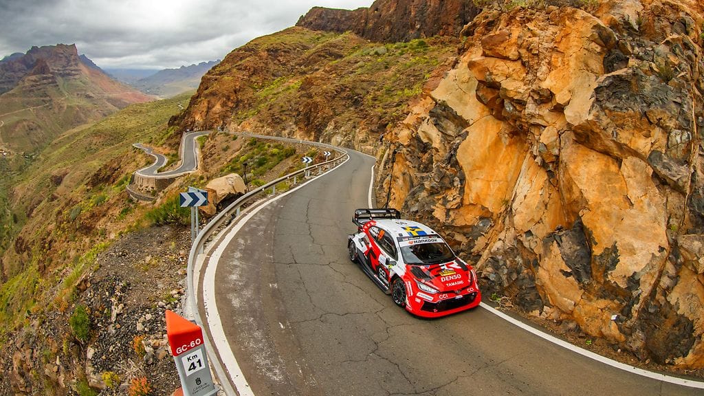 Oliver Solberg kutisti Sebastien Ogierin johdon 3,2 sekuntiin.