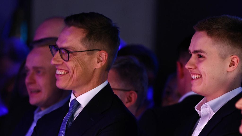 Alexander Stubb ja Oliver Stubb marraskuussa 2024.