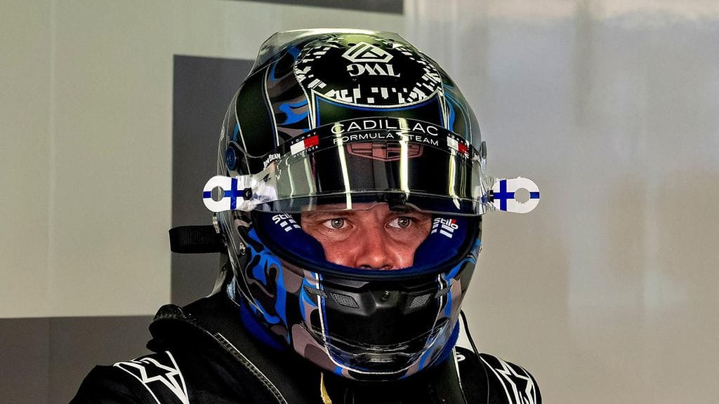 Tämä Valtteri Bottaksen Melbournessa käyttämä kypärä on ostettavissa huutokaupasta.