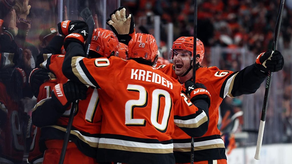 Anaheim Ducks eteni NHL:n pudotuspelien toiselle kierrokselle.