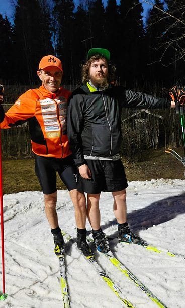 Jussi Vallin vappuhiihto Kankaanpää