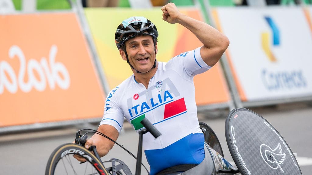 Alex Zanardi käsipyöräily 2016