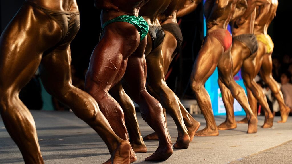 Fitness- ja kehonrakennuslajien EM-mitaleista mitellään tänä viikonloppuna. Kuvituskuva.