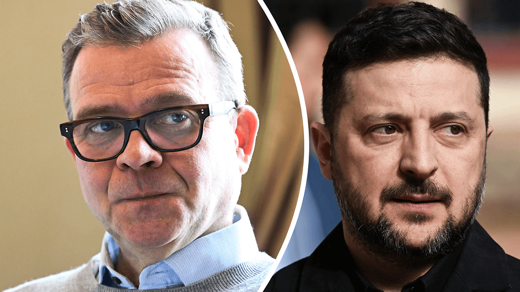 Jerevaniin saapuneen presidentti Volodymyr Zelenskyin (oik.) ohjelmassa on kahdenkeskiset tapaamiset Suomen Petteri Orpon sekä myös Britannian, Norjan ja Tshekin pääministerien kanssa.