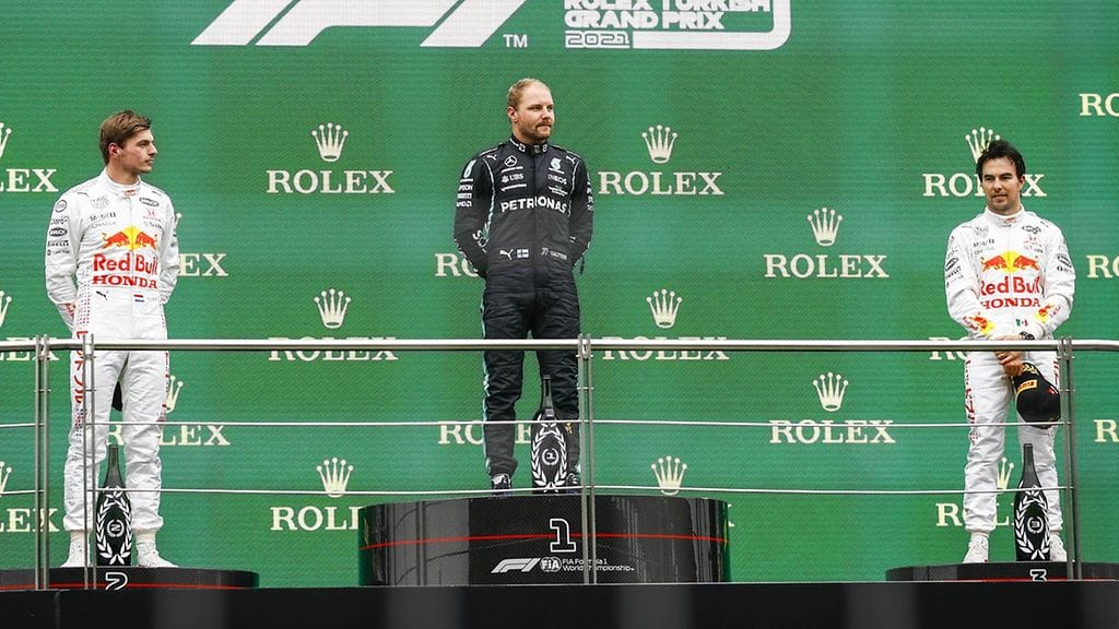 Max Verstappen Valtteri Bottas Sergio Pérez