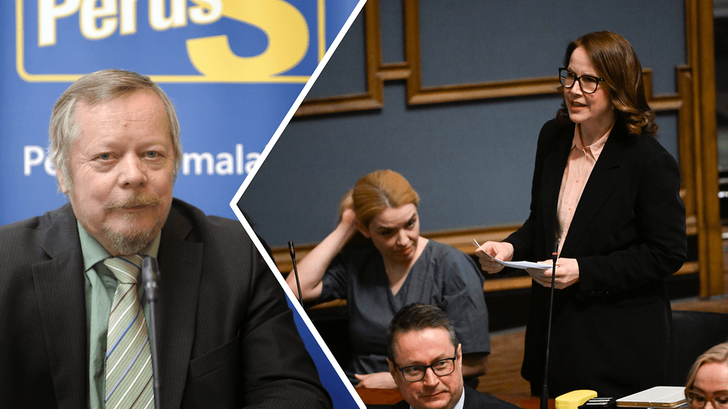 Reijo Tossavainen (vas.) väitti sosiaalisessa mediassa, että Honkasalo on vaatinut Israelin valtion ja juutalaisten tuhoa.