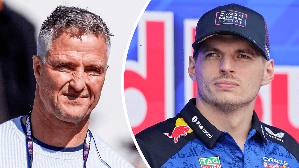 Ralf Schumacher lähetti terveisensä Red Bullin Max Verstappenille.