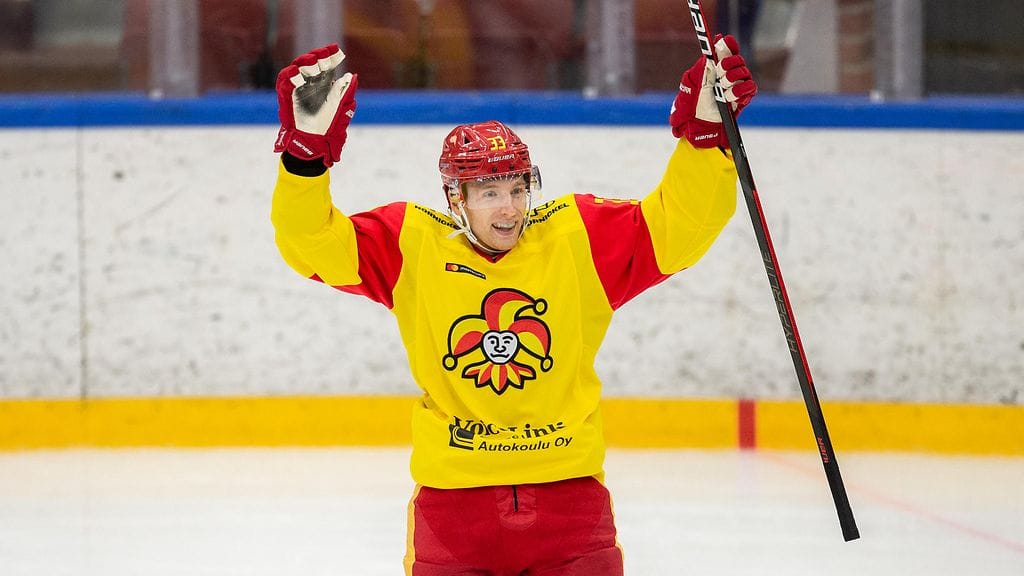 Markus Hännikäinen on Jokereiden oma kasvatti.