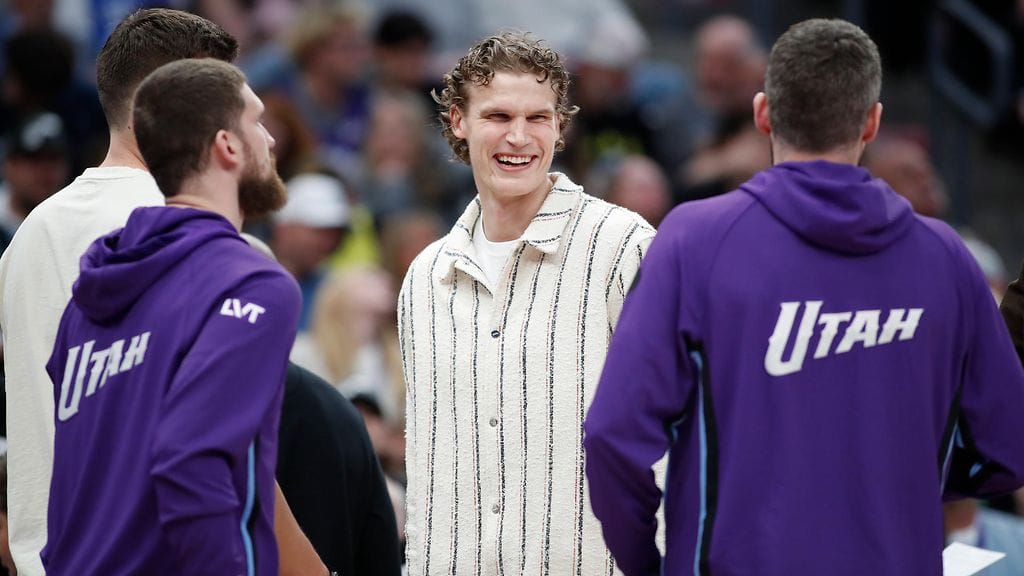 Lauri Markkanen on pelannut Utah Jazzissa neljän kauden ajan.